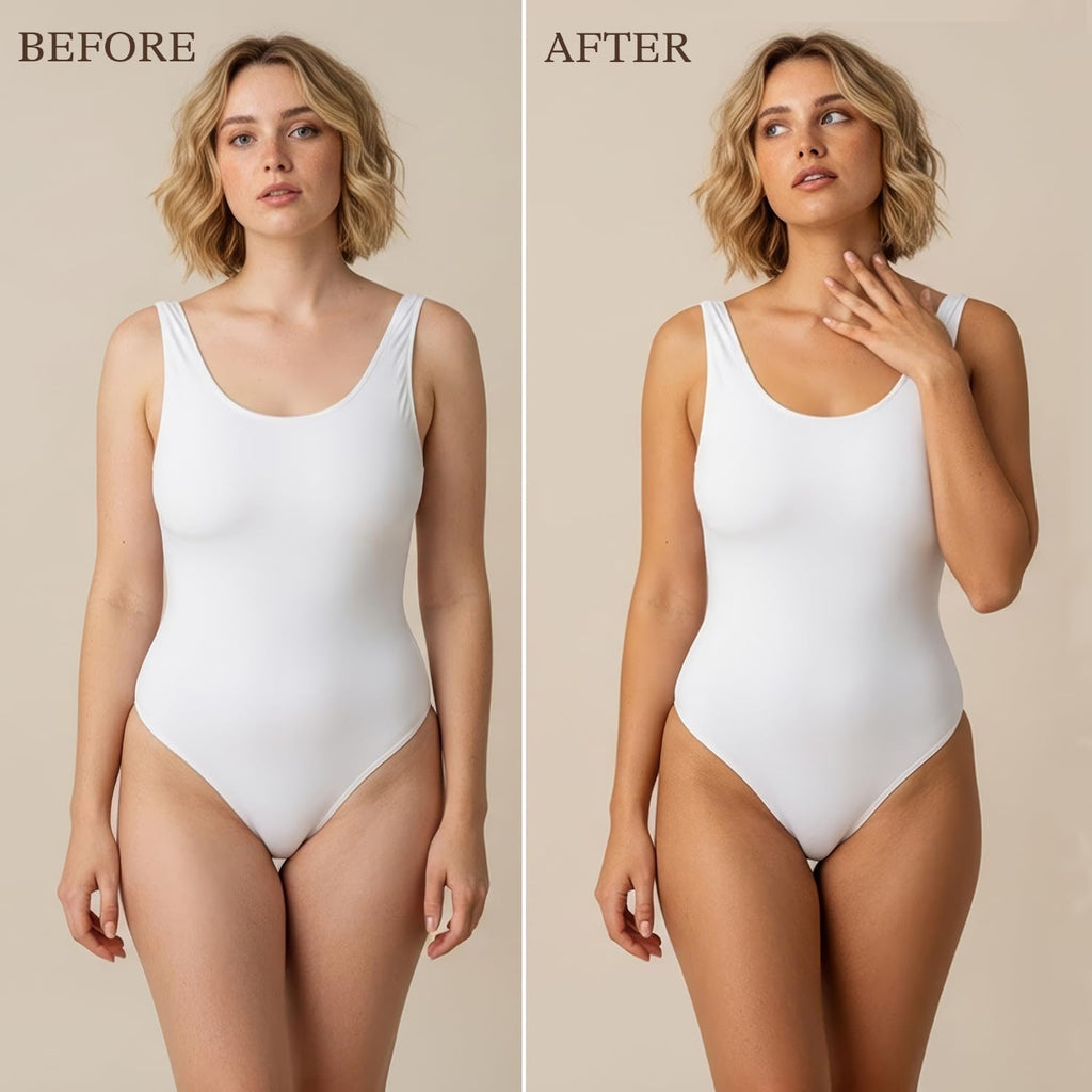 Beauty by Earth Self Tanner - USA Made with Natural & Organic Ingredients, Moisturizing Self Tanning Lotion with Aloe Vera & Coconut for a Natural Glow, Streak-Free Fake Tan (Medium)