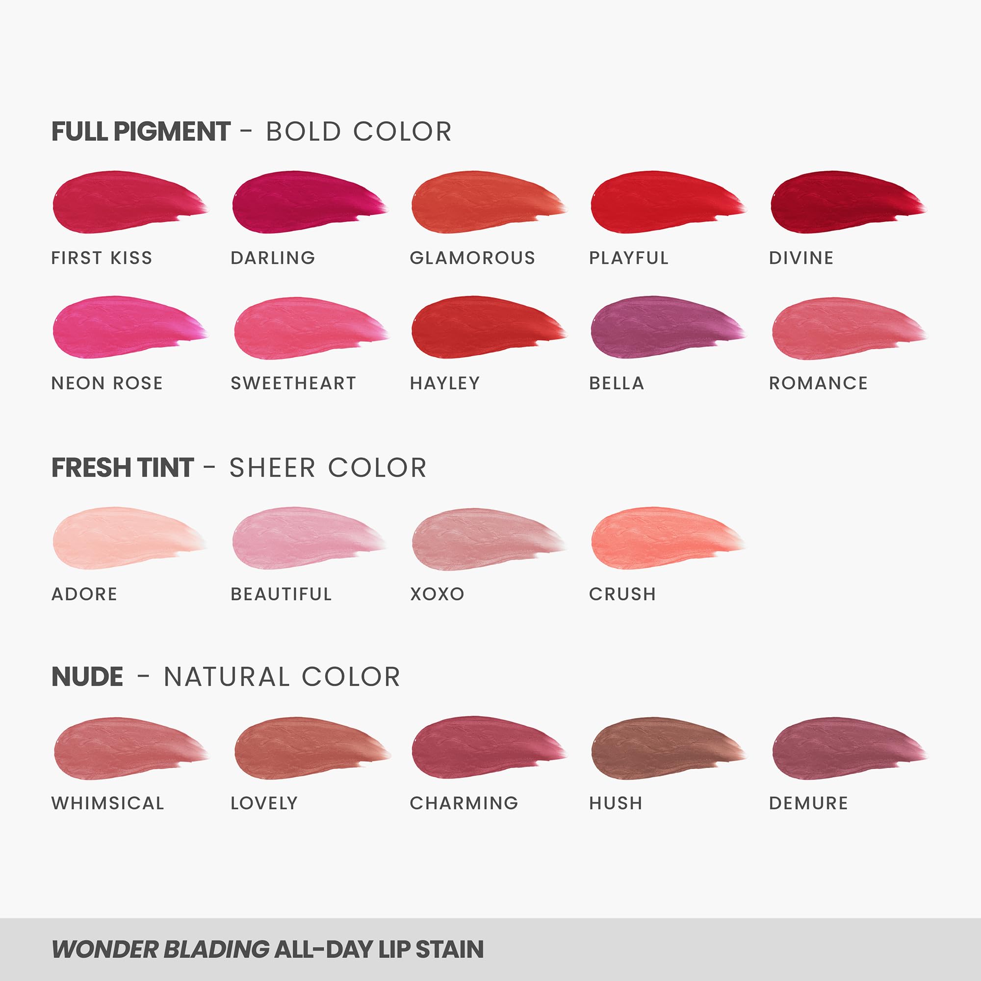 Wonderskin Wonder Blading All Day Lip Stain Peel Off Masque - Long Lasting, Waterproof and Transfer Proof Nude Lip Tint, Matte Finish Peel Off Makeup (XOXO Masque)