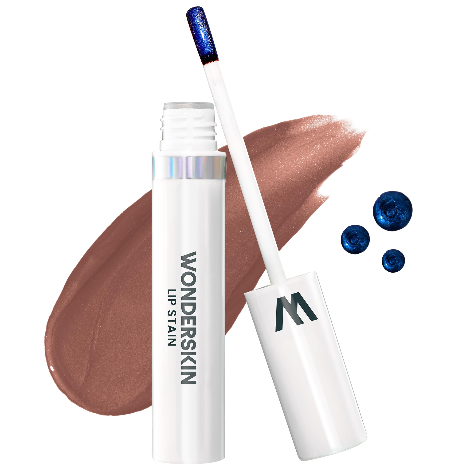 Wonderskin Wonder Blading All Day Lip Stain Peel Off Masque - Long Lasting, Waterproof and Transfer Proof Nude Lip Tint, Matte Finish Peel Off Makeup (XOXO Masque)