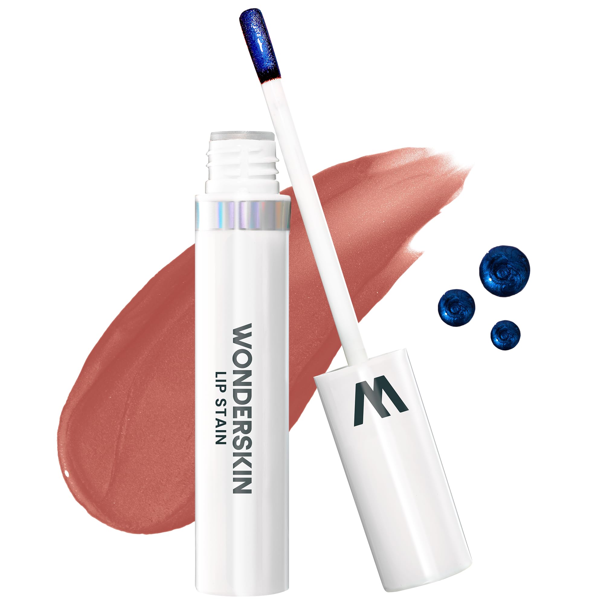 Wonderskin Wonder Blading All Day Lip Stain Peel Off Masque - Long Lasting, Waterproof and Transfer Proof Nude Lip Tint, Matte Finish Peel Off Makeup (XOXO Masque)