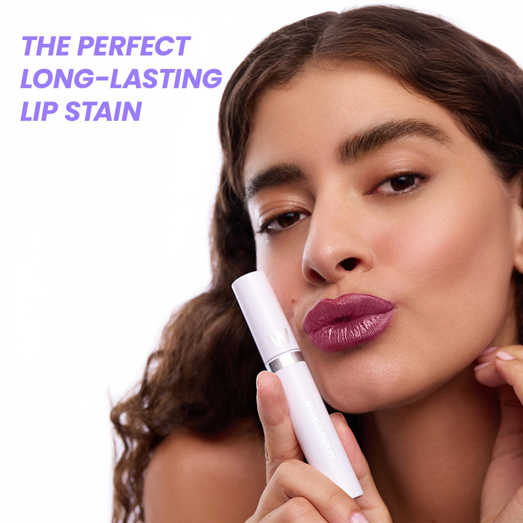 Wonderskin Wonder Blading All Day Lip Stain Peel Off Masque - Long Lasting, Waterproof and Transfer Proof Nude Lip Tint, Matte Finish Peel Off Makeup (XOXO Masque)