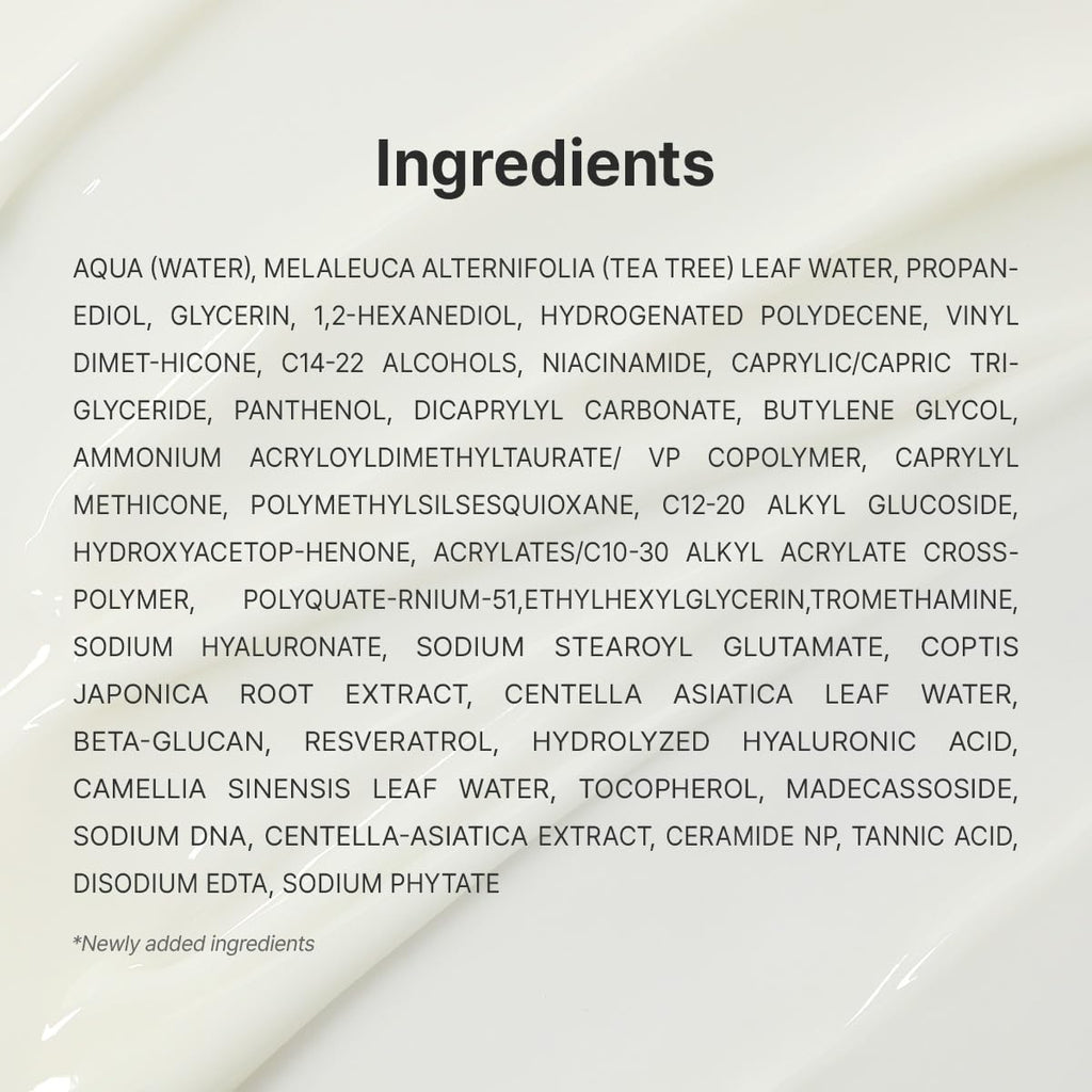 Dr.Althea 345 Relief Cream, Korean Skincare, 1.69 Fl Oz (Ver.2 - Pack of 1) | PDRN, Hyaluronic Acid for Instant Hydration, Blemish, Post-Acne Vegan Face Moisturizer with Centella, Non-comedogenic