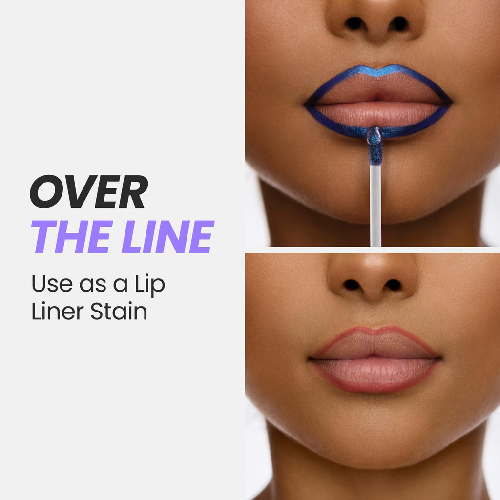 Wonderskin Wonder Blading All Day Lip Stain Peel Off Masque - Long Lasting, Waterproof and Transfer Proof Nude Lip Tint, Matte Finish Peel Off Makeup (XOXO Masque)